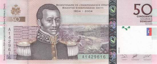 50 Gourdes p274a 2004 Haiti